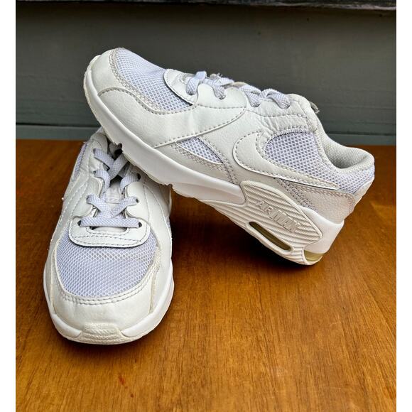 Nike Air Max Toddler Sneakers White Mesh Leather US 12C - Picture 6 of 8